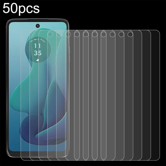 For Motorola Moto G 5G 2024 50pcs 0.26mm 9H 2.5D Tempered Glass Film - Motorola Tempered Glass by buy2fix | Online Shopping UK | buy2fix