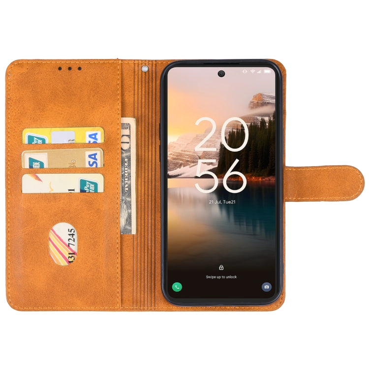 For TCL 40 NXTpaper 4G Leather Phone Case(Brown) - More Brand by buy2fix | Online Shopping UK | buy2fix