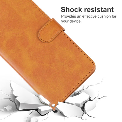 For TCL 501 Leather Phone Case(Brown) by buy2fix