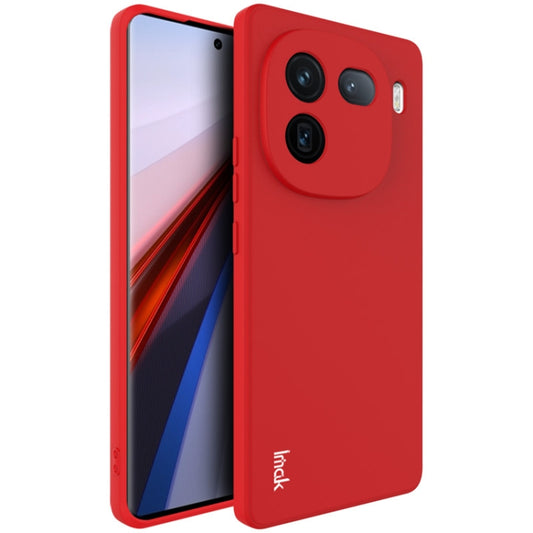 For vivo iQOO 12 Pro 5G imak UC-4 Series Straight Edge TPU Phone Case(Red) - iQOO 12 Pro Cases by imak | Online Shopping UK | buy2fix