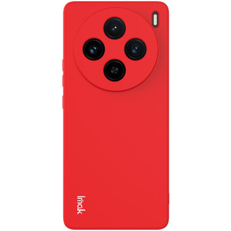 For vivo X100 5G imak UC-4 Series Straight Edge TPU Phone Case(Red) - X100 Cases by imak | Online Shopping UK | buy2fix