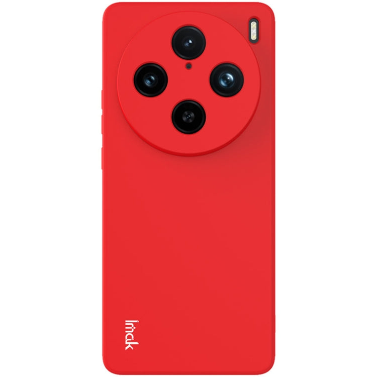 For vivo X100 Pro 5G imak UC-4 Series Straight Edge TPU Phone Case(Red) - X100 Pro Cases by imak | Online Shopping UK | buy2fix