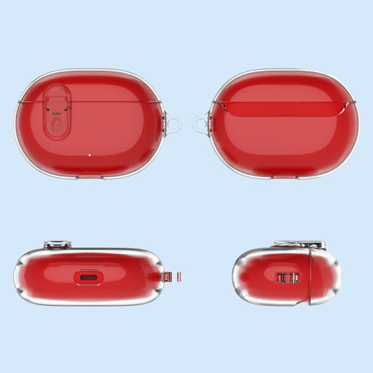 For Beats Studio Buds Ice Crystals Shockproof Earphone Protective Case(Transparent) by buy2fix