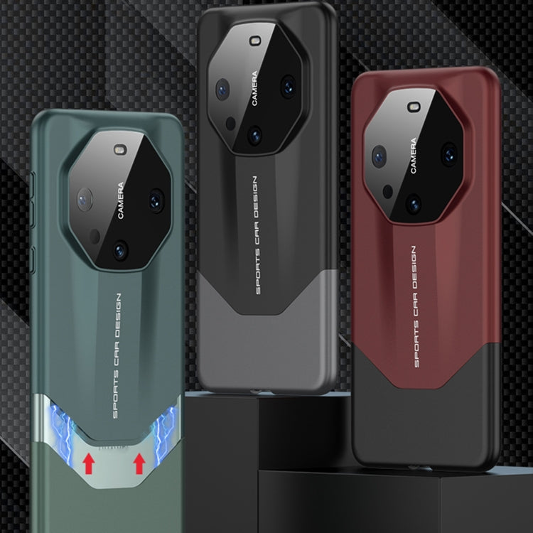 For Huawei Mate 60 GKK Imitation Ultimate Design All-inclusive Shockproof Phone Case(Green) by GKK