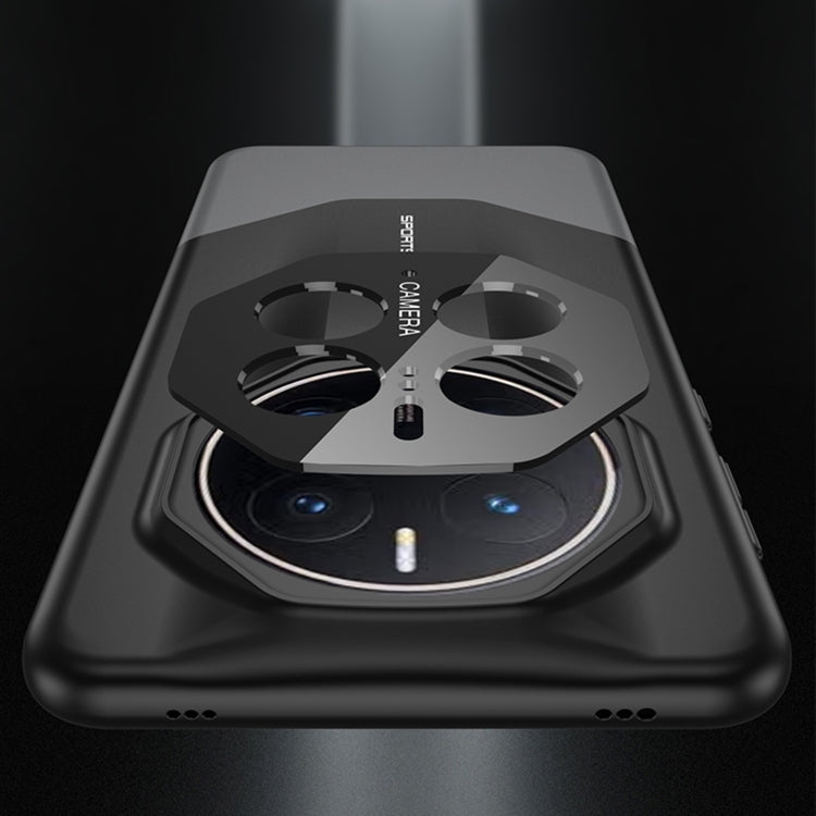 For Huawei Mate 50 Pro GKK Imitation Ultimate Design All-inclusive Shockproof Phone Case(Balck) by GKK