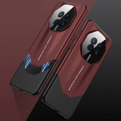 For Huawei Mate 50 GKK Imitation Ultimate Design All-inclusive Shockproof Phone Case(Red) by GKK