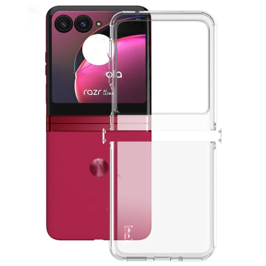 For Motorola Razr 40 Ultra imak UX-6 series All-inclusive Shockproof Airbag TPU Invisible Phone Case(Transparent) - Motorola Cases by imak | Online Shopping UK | buy2fix