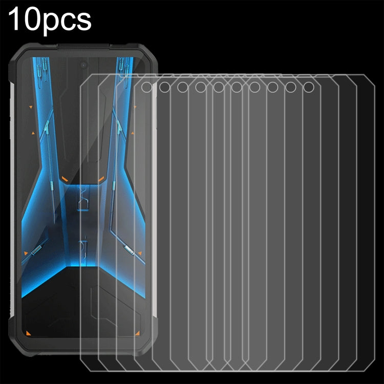 For Unihertz 8849 Tank 2 Pro 10pcs 0.26mm 9H 2.5D Tempered Glass Film by buy2fix