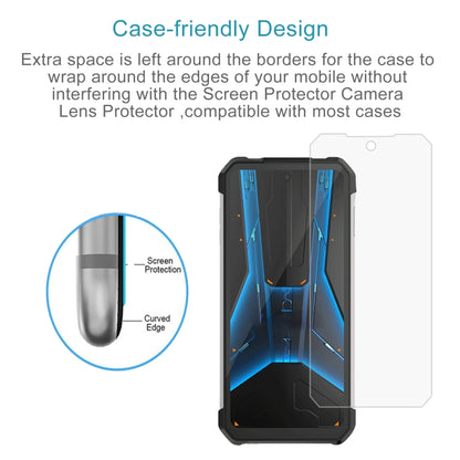 For Unihertz 8849 Tank 2 Pro 10pcs 0.26mm 9H 2.5D Tempered Glass Film by buy2fix