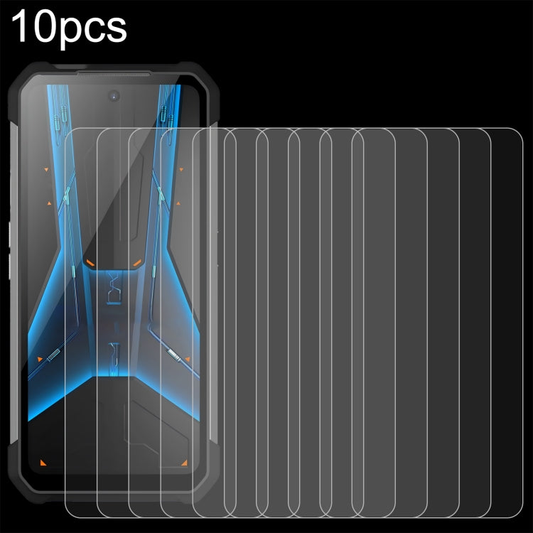 For Unihertz 8849 Tank 3S 10pcs 0.26mm 9H 2.5D Tempered Glass Film by buy2fix