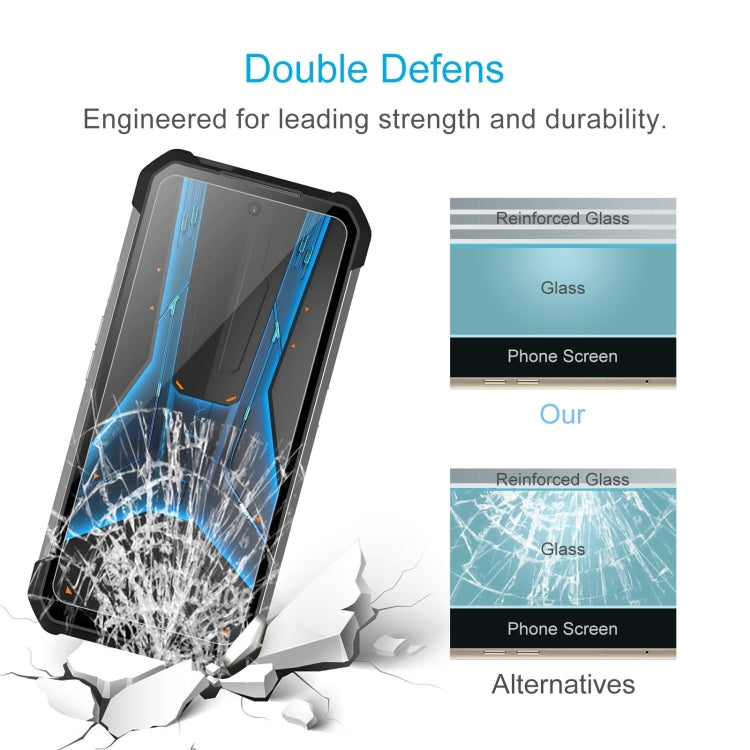 For Unihertz 8849 Tank 3S 10pcs 0.26mm 9H 2.5D Tempered Glass Film by buy2fix