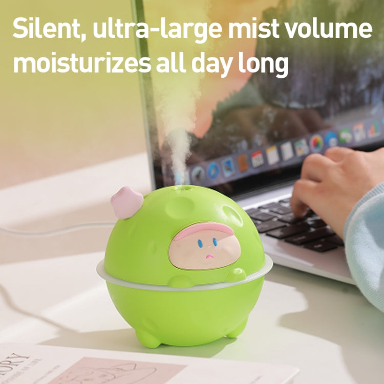 MJ081 USB Mini Desktop Humidifier, Specifications: 160ml(Green) - Air Purifiers & Accessories by buy2fix | Online Shopping UK | buy2fix