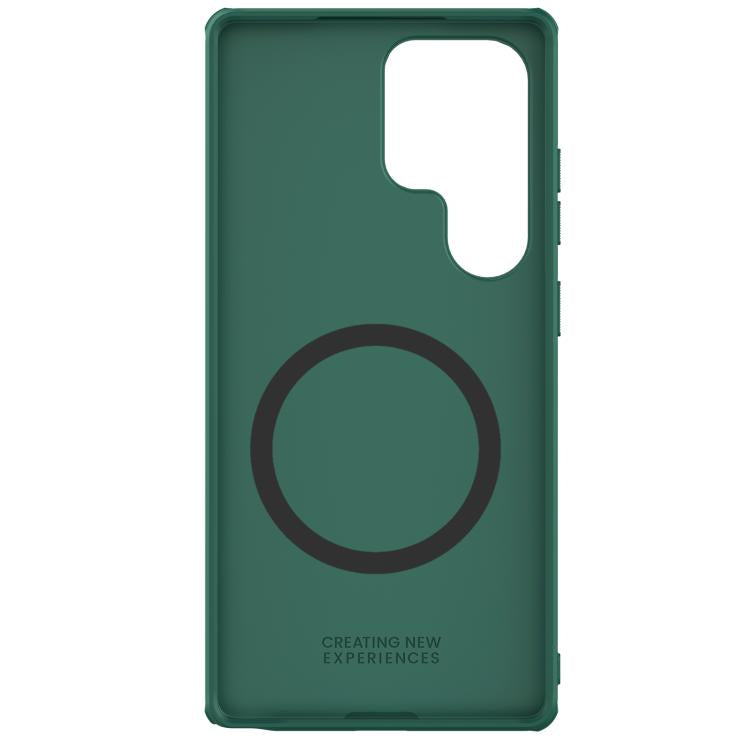 For Samsung Galaxy S25 Ultra 5G NILLKIN Frosted Shield Pro Magnetic Magsafe Phone Case(Green) - Galaxy S25 Ultra 5G Cases by NILLKIN | Online Shopping UK | buy2fix