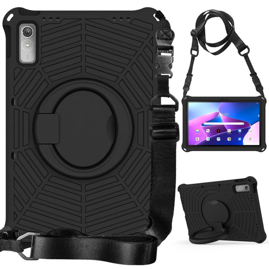 For Lenovo Tab P11 Gen2/P11 Pro/Pad Pro Spider King Silicone Protective Tablet Case(Black) - Lenovo by buy2fix | Online Shopping UK | buy2fix