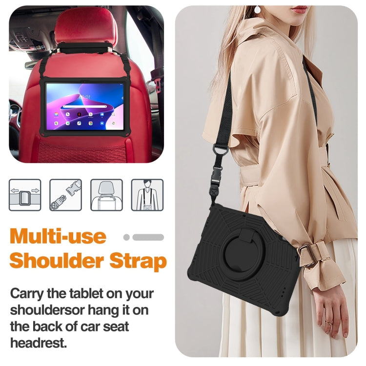 For Lenovo Tab P11 Gen2/P11 Pro/Pad Pro Spider King Silicone Protective Tablet Case(Black) - Lenovo by buy2fix | Online Shopping UK | buy2fix