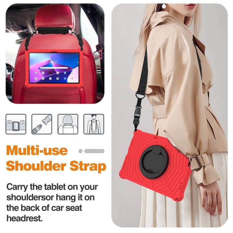 For Lenovo Tab P11 Gen2/P11 Pro/Pad Pro Spider King Silicone Protective Tablet Case(Red) - Lenovo by buy2fix | Online Shopping UK | buy2fix