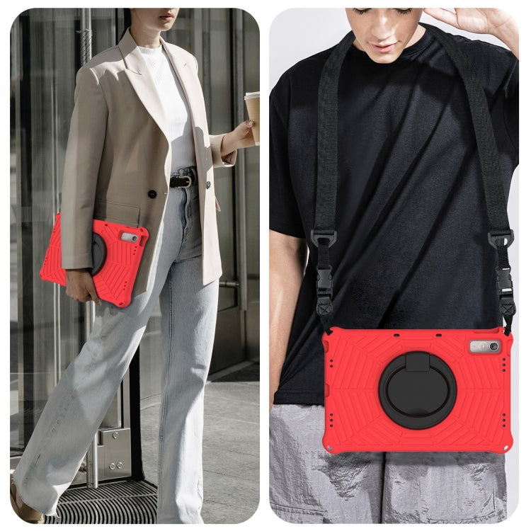 For Lenovo Tab P11 Gen2/P11 Pro/Pad Pro Spider King Silicone Protective Tablet Case(Red) - Lenovo by buy2fix | Online Shopping UK | buy2fix