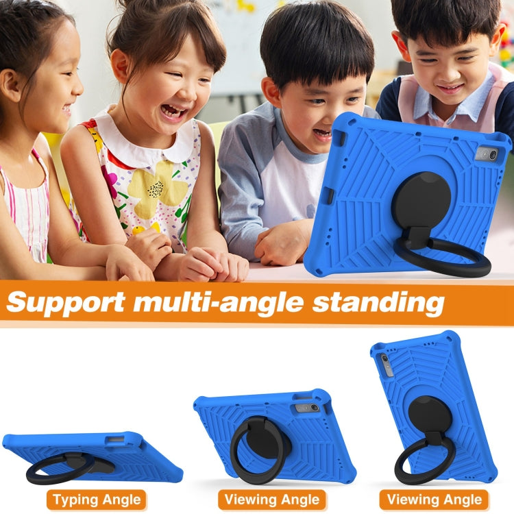 For Lenovo Tab P11 Gen2/P11 Pro/Pad Pro Spider King Silicone Protective Tablet Case(Blue) - Lenovo by buy2fix | Online Shopping UK | buy2fix