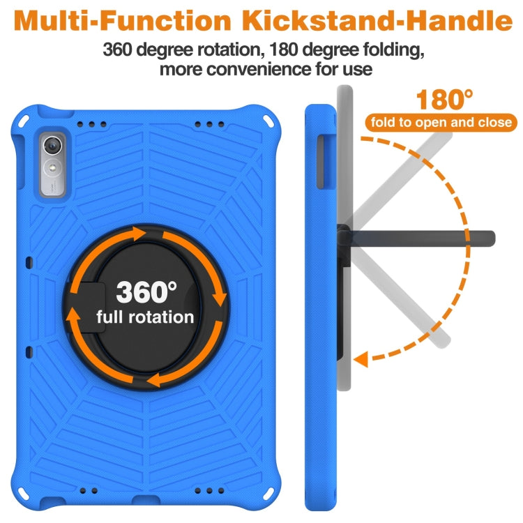 For Lenovo Tab P11 Gen2/P11 Pro/Pad Pro Spider King Silicone Protective Tablet Case(Blue) - Lenovo by buy2fix | Online Shopping UK | buy2fix