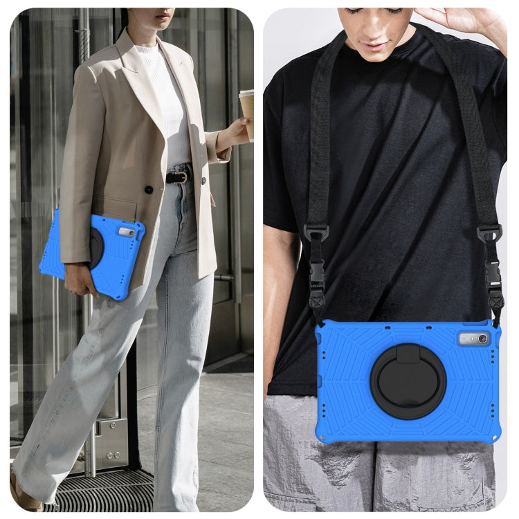 For Lenovo Tab P11 Gen2/P11 Pro/Pad Pro Spider King Silicone Protective Tablet Case(Blue) - Lenovo by buy2fix | Online Shopping UK | buy2fix