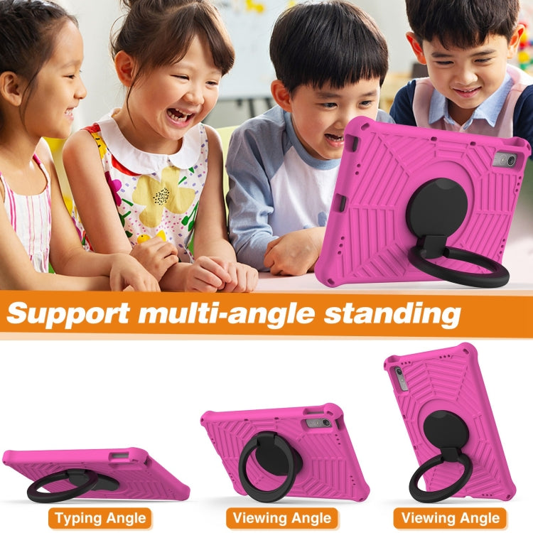 For Lenovo Tab P11 Gen2/P11 Pro/Pad Pro Spider King Silicone Protective Tablet Case(Rose Red) - Lenovo by buy2fix | Online Shopping UK | buy2fix