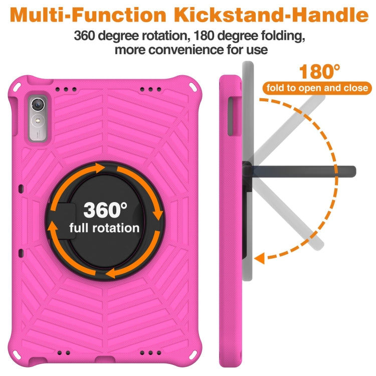 For Lenovo Tab P11 Gen2/P11 Pro/Pad Pro Spider King Silicone Protective Tablet Case(Rose Red) - Lenovo by buy2fix | Online Shopping UK | buy2fix