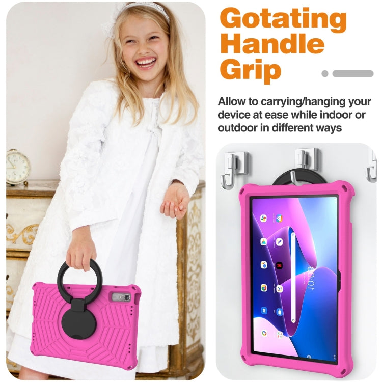 For Lenovo Tab P11 Gen2/P11 Pro/Pad Pro Spider King Silicone Protective Tablet Case(Rose Red) - Lenovo by buy2fix | Online Shopping UK | buy2fix