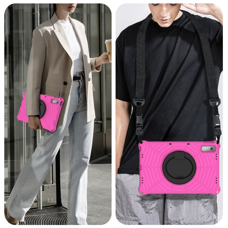 For Lenovo Tab P11 Gen2/P11 Pro/Pad Pro Spider King Silicone Protective Tablet Case(Rose Red) - Lenovo by buy2fix | Online Shopping UK | buy2fix