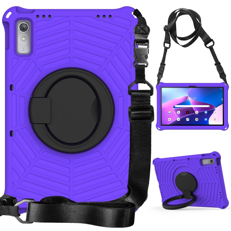 For Lenovo Tab P11 Gen2/P11 Pro/Pad Pro Spider King Silicone Protective Tablet Case(Purple) - Lenovo by buy2fix | Online Shopping UK | buy2fix