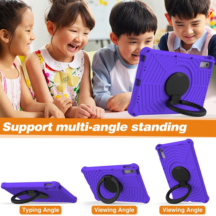 For Lenovo Tab P11 Gen2/P11 Pro/Pad Pro Spider King Silicone Protective Tablet Case(Purple) - Lenovo by buy2fix | Online Shopping UK | buy2fix