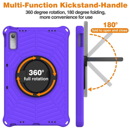 For Lenovo Tab P11 Gen2/P11 Pro/Pad Pro Spider King Silicone Protective Tablet Case(Purple) - Lenovo by buy2fix | Online Shopping UK | buy2fix