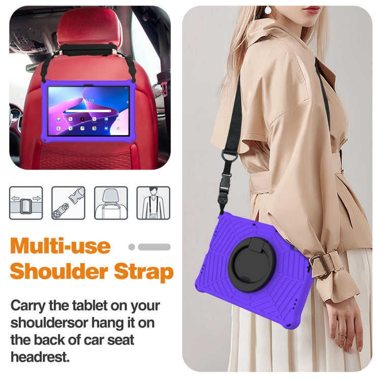 For Lenovo Tab P11 Gen2/P11 Pro/Pad Pro Spider King Silicone Protective Tablet Case(Purple) - Lenovo by buy2fix | Online Shopping UK | buy2fix