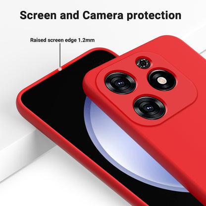 For Tecno Spark 20C/Go 2024 Solid Color Liquid Silicone Dropproof Full Coverage Protective Case(Red) by buy2fix