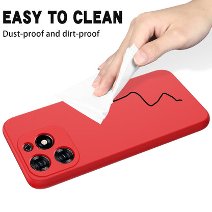 For Tecno Spark 20C/Go 2024 Solid Color Liquid Silicone Dropproof Full Coverage Protective Case(Red) by buy2fix