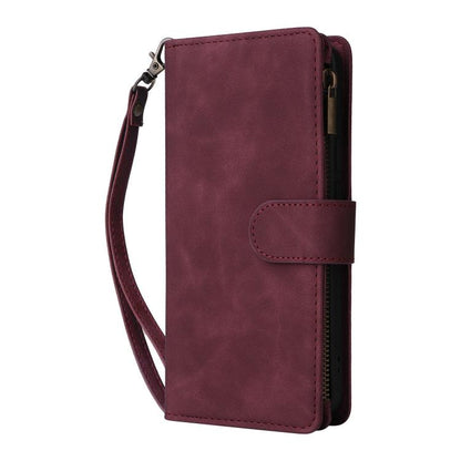 For Google Pixel 10 / 10 Pro Multifunctional Multi-Card Wallet Phone Leather Case(Wine Red) - Google Cases by buy2fix | Online Shopping UK | buy2fix