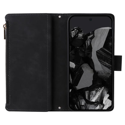 For Google Pixel 10 Pro XL Multifunctional Multi-Card Wallet Phone Leather Case(Black) - Google Cases by buy2fix | Online Shopping UK | buy2fix