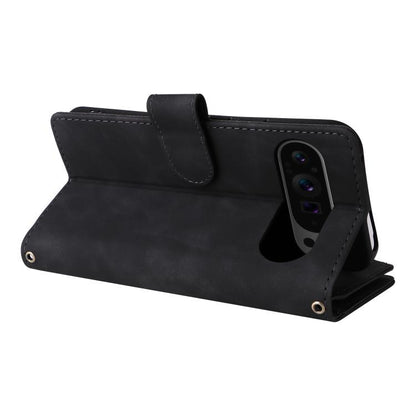 For Google Pixel 10 Pro XL Multifunctional Multi-Card Wallet Phone Leather Case(Black) - Google Cases by buy2fix | Online Shopping UK | buy2fix