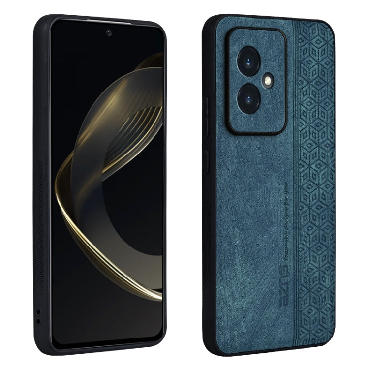 For Honor 100 AZNS 3D Embossed Skin Feel Phone Case(Dark Green) - Honor Cases by AZNS | Online Shopping UK | buy2fix