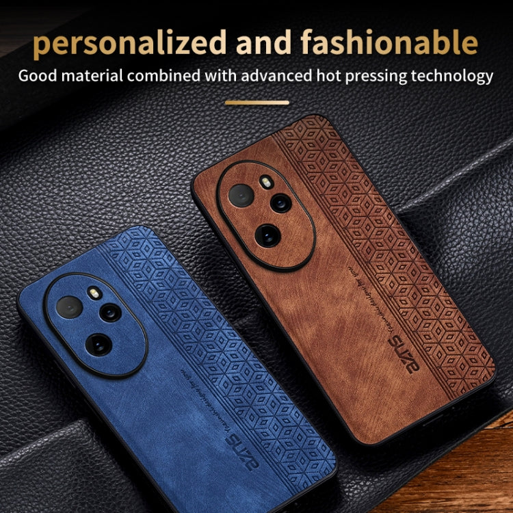 For Honor 100 Pro AZNS 3D Embossed Skin Feel Phone Case(Dark Green) - Honor Cases by AZNS | Online Shopping UK | buy2fix