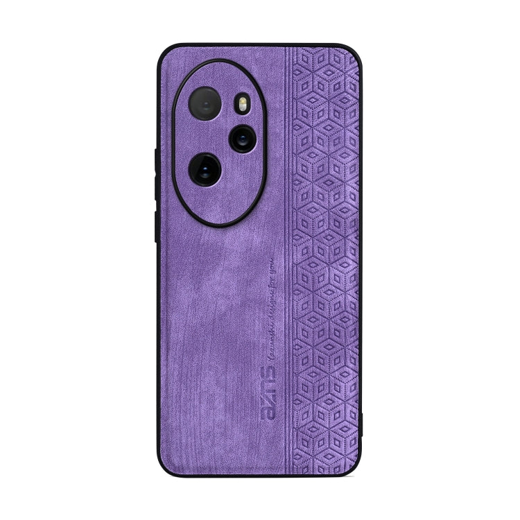 For Honor 100 Pro AZNS 3D Embossed Skin Feel Phone Case(Purple) - Honor Cases by AZNS | Online Shopping UK | buy2fix