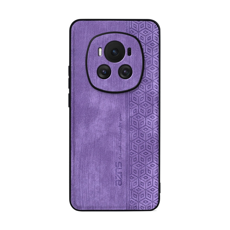 For Honor Magic6 AZNS 3D Embossed Skin Feel Phone Case(Purple) - Honor Cases by AZNS | Online Shopping UK | buy2fix