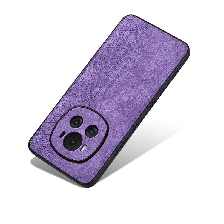 For Honor Magic6 AZNS 3D Embossed Skin Feel Phone Case(Purple) - Honor Cases by AZNS | Online Shopping UK | buy2fix