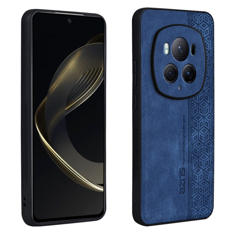 For Honor Magic6 Pro AZNS 3D Embossed Skin Feel Phone Case(Sapphire Blue) - Honor Cases by AZNS | Online Shopping UK | buy2fix