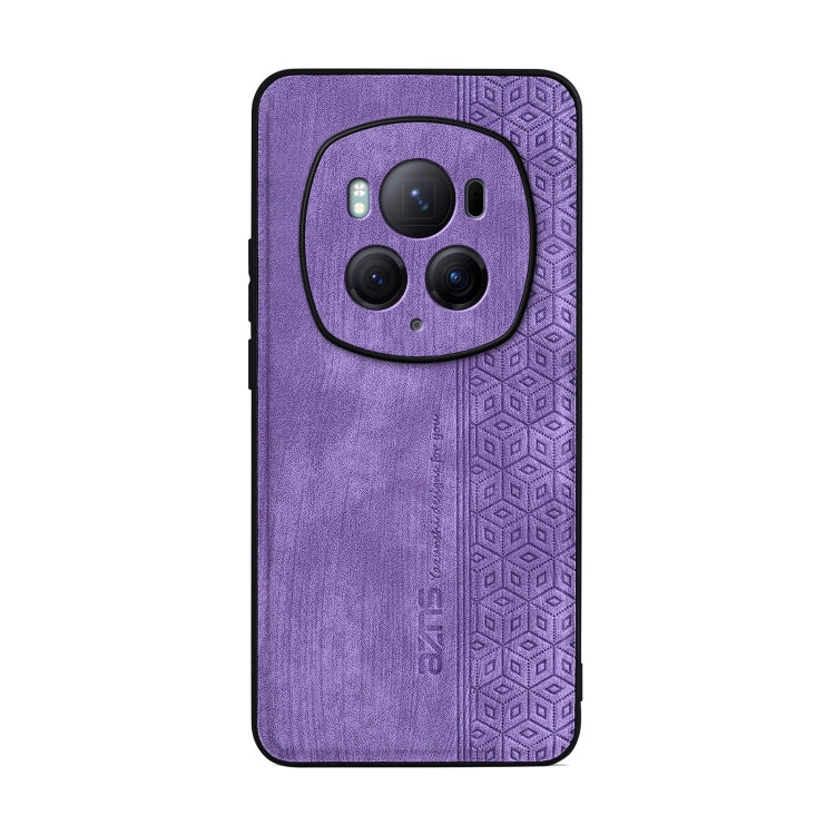 For Honor Magic6 Pro AZNS 3D Embossed Skin Feel Phone Case(Purple) - Honor Cases by AZNS | Online Shopping UK | buy2fix