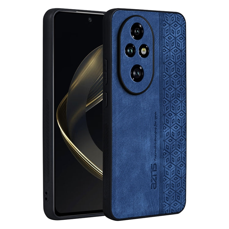 For Honor 200 AZNS 3D Embossed Skin Feel Phone Case(Sapphire Blue) - Honor Cases by AZNS | Online Shopping UK | buy2fix