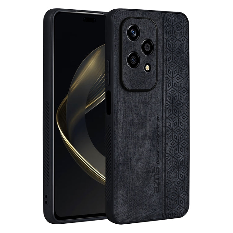 For Honor 200 Lite Global AZNS 3D Embossed Skin Feel Phone Case(Black) - Honor Cases by AZNS | Online Shopping UK | buy2fix