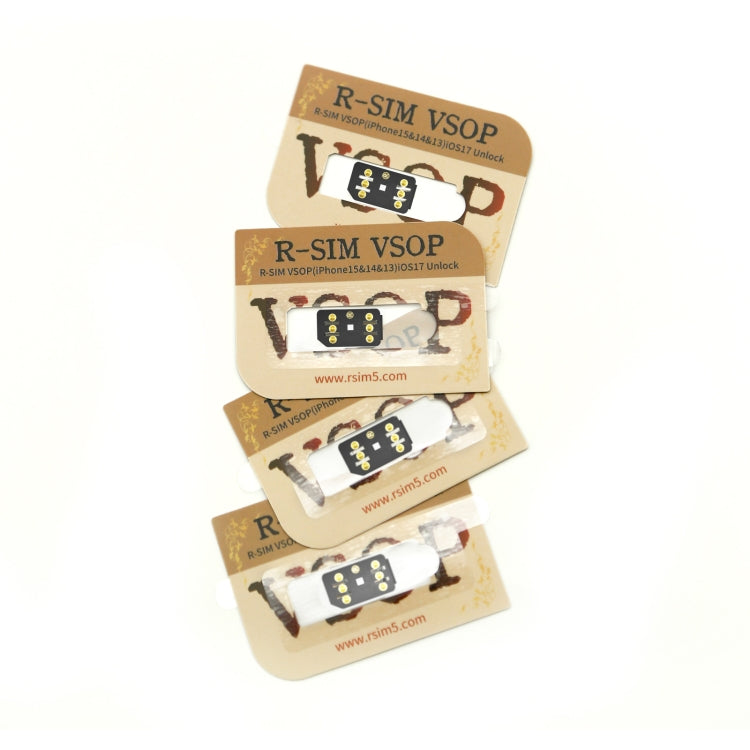 R-SIM VSOP Unlocking Card Sticker For iOS17 System Unlocking - Unlock SIM Card by buy2fix | Online Shopping UK | buy2fix