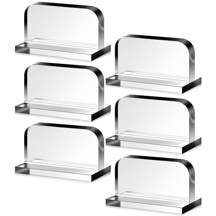 YX070 6pcs/Pack Acrylic Replaceable Fish Tank Cover Handle - Fish Tanks & Accessories by buy2fix | Online Shopping UK | buy2fix