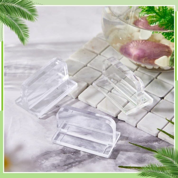 YX070 6pcs/Pack Acrylic Replaceable Fish Tank Cover Handle - Fish Tanks & Accessories by buy2fix | Online Shopping UK | buy2fix