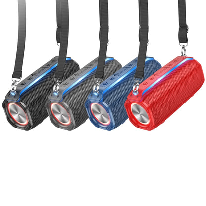 hoco HC23 Rick Outdoor Bluetooth 5.3 Speaker Support TF Card / FM / TWS(Red) - Desktop Speaker by hoco | Online Shopping UK | buy2fix
